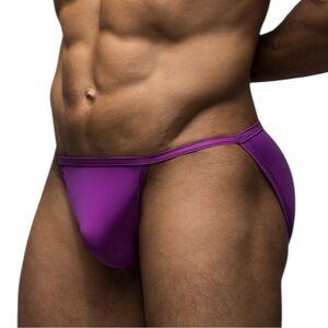 Todd Sanfield NWT Purple Men's Endurance Briefs Small